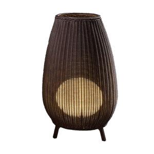 Bover Amphora 01 lámpara de terraza, ratán brown