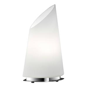 BANKAMP Lámpara de mesa de cristal Sail, altura 33cm