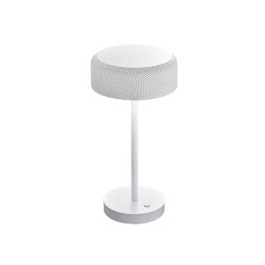 BANKAMP Mesh lámpara de mesa LED, atenuador blanco