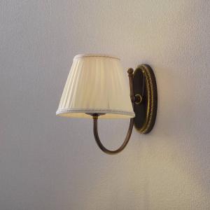 Cremasco Lámpara de pared Classic con brazo arqueado