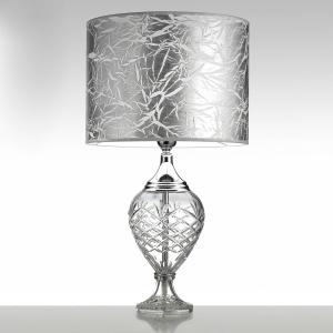 Cremasco Lámpara de mesa Belle Epoque, 59 cm cromo
