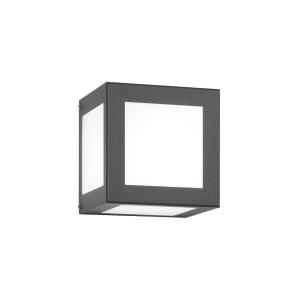 CMD Aplique de exterior cúbico Cubo, antracita