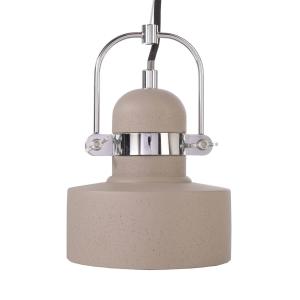 Deko-Light Pavonis lámpara colgante, hormigón gris