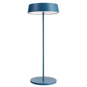 Deko-Light Lámpara de mesa LED Miram, batería, azul