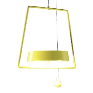 Deko-Light Lámpara colgante LED Miram, batería, amarillo