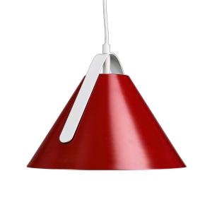 Deko-Light Lámpara colgante Diversity en rojo rubí