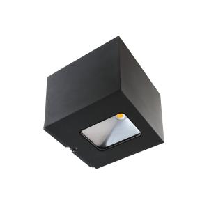 Deko-Light Aplique de exterior LED Jabbah, gris oscuro, Up/…