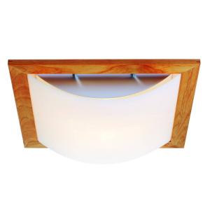 Domus Stella - lámpara de techo con madera y lunopal