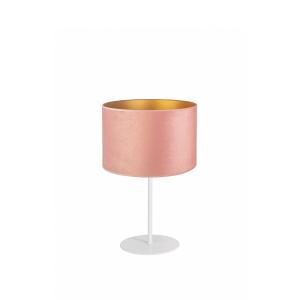 Duolla De mesa Golden Roller altura 30cm rosa claro/oro