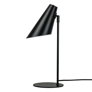 Dyberg Larsen Cale lámpara de mesa de metal negro