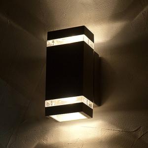 LUTEC Aplique LED para exterior FOCUS rectangular