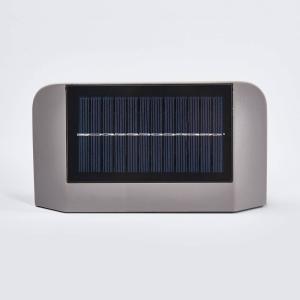 LUTEC Aplique LED solar Ghost con sensor de movimiento