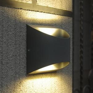 Eco-Light Aplique LED de exterior Dodd semicírculo antracit…