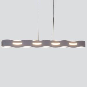Eco-Light Lámpara colgante LED Wave níquel