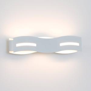 Eco-Light Aplique LED Wave blanco