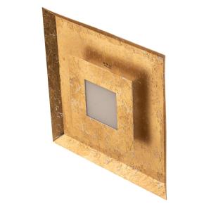 Eco-Light Aplique LED Window, 32x32 cm, dorado