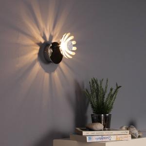 Eco-Light Aplique LED Bloom plata
