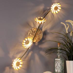 Eco-Light Aplique LED Bloom 4 luces oro