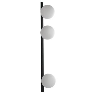 Eco-Light Aplique Enoire en blanco y negro, 3 luces