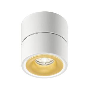 Egger Licht Egger Clippo S foco de techo LED, blanco-oro