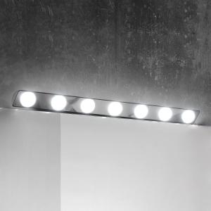 Ebir Lámpara de espejo LED Hollywood, 85cm 7 luces