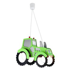 Elobra Lámpara colgante Tractor para habitación infantil