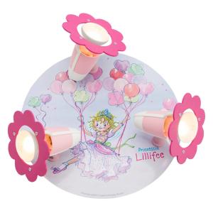 Elobra Lámpara de techo Princesa Lillifee, 3 luces