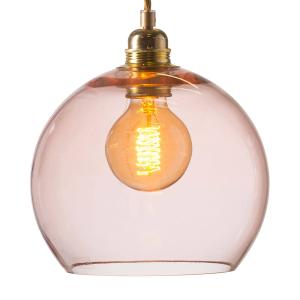 EBB & FLOW Rowan lámpara colgante rosa-oro Ø 22cm