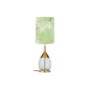 EBB & FLOW Lute lámpara mesa tango palma verde/oro