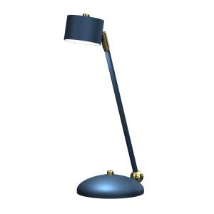 Eko-Light Lámpara de mesa Arena en azul-oro