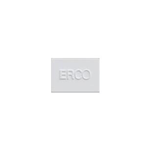 ERCO placa final para riel Minirail, blanco