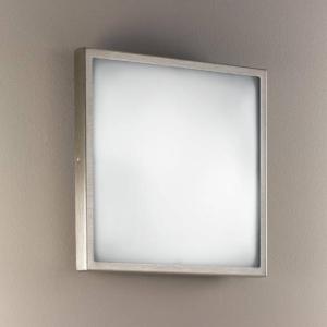Fabas Luce Lámpara de techo o pared de vidrio OSAKA 30 níqu…