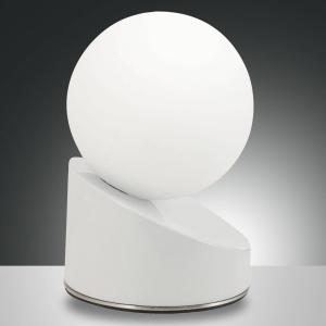 Fabas Luce Lámpara de mesa LED Gravity, blanco