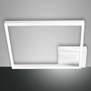 Fabas Luce Lámpara LED de techo Bard cuadrada