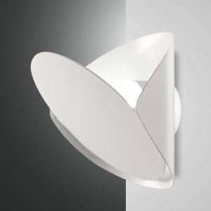 Fabas Luce Aplique LED Shield, atenuable, blanco
