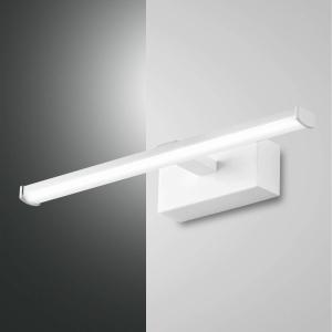 Fabas Luce Aplique LED Nala, blanco, anchura 30 cm