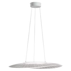 Fabas Luce Lámpara colgante LED Vela, blanca, Oval, 78 cm x…
