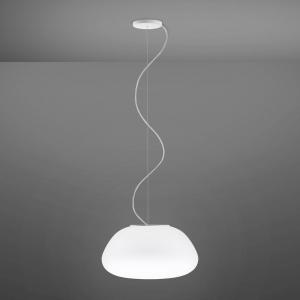 Fabbian Lumi Poga lámpara colgante vidrio, Ø 42 cm