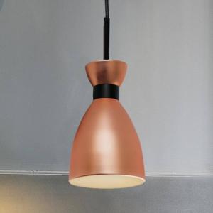 FARO BARCELONA Lámpara colgante Retro con acabado en cobre