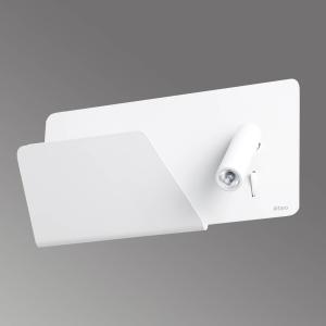 FARO BARCELONA Suau - aplique LED blanco con bandeja integr…
