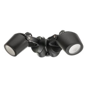 Fumagalli Foco exterior Minitommy 2 luces CCT negro/frosted