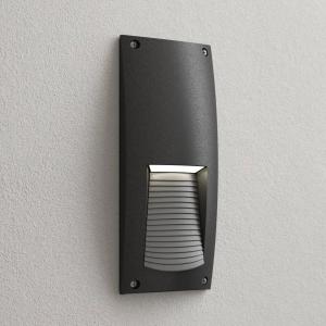 Fumagalli Lámpara empotrada LED Leti 300-VP negro 2x3W CCT