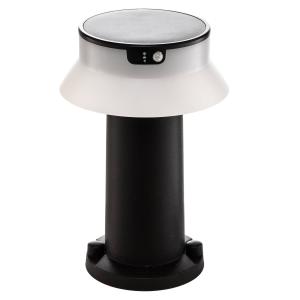 Fumagalli Lámpara LED solar Felice negro CCT alto 33 cm