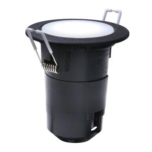 Fumagalli Downlight LED Teresa 90, GU10, CCT, 3,5 W, negro