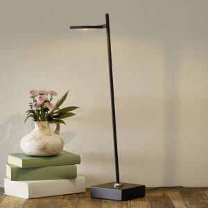 Freelight Lámpara de mesa LED Block, atenuable, negro