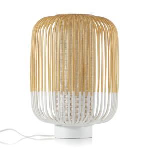 Forestier Bamboo Light M lámpara mesa 39cm blanco