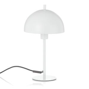 Schöner Wohnen Lámpara de mesa Kia blanca altura 34 cm