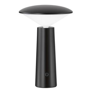 FH Lighting Pinto lámpara de mesa LED, CCT, negro