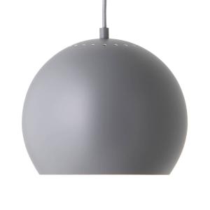FRANDSEN Lámpara colgante Ball, Ø 25 cm, gris claro mate