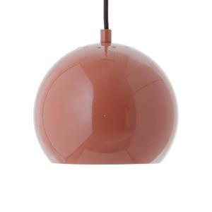 FRANDSEN lámpara colgante Bola, rojo, Ø 18 cm